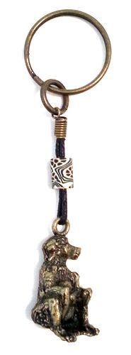 Ethnic Keyring - Baboon - Click Image to Close